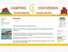 Tablet Screenshot of camping-hochrhein.de